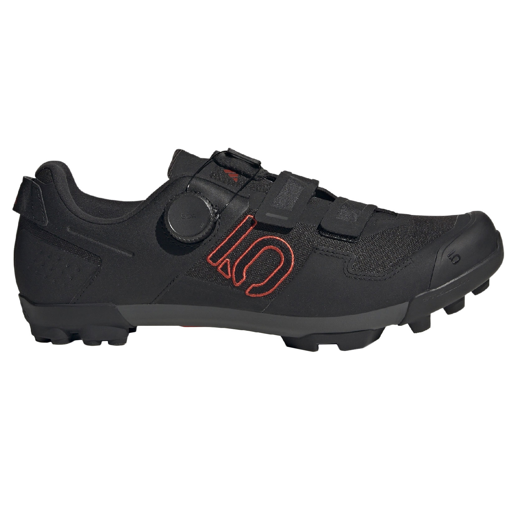 Produktbild von Five Ten Kestrel Boa - Mountainbiking Schuhe - Core Black / Red / Grey Six