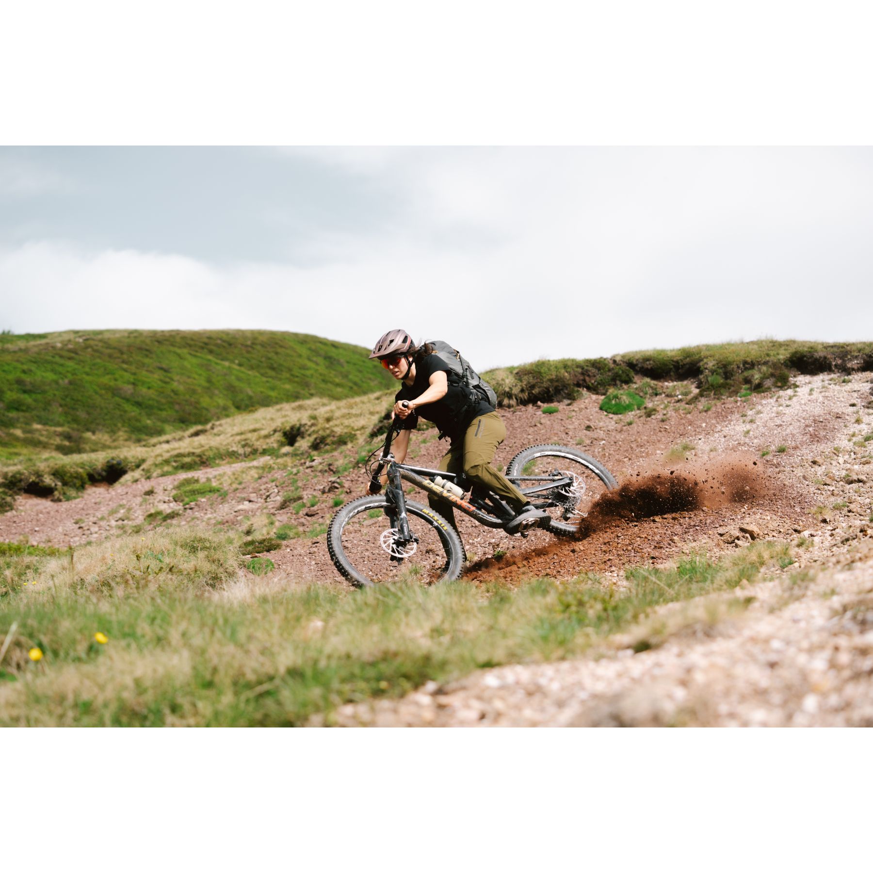 Outdoor Research Freewheel Kurzarmshirt Damen black mtb division