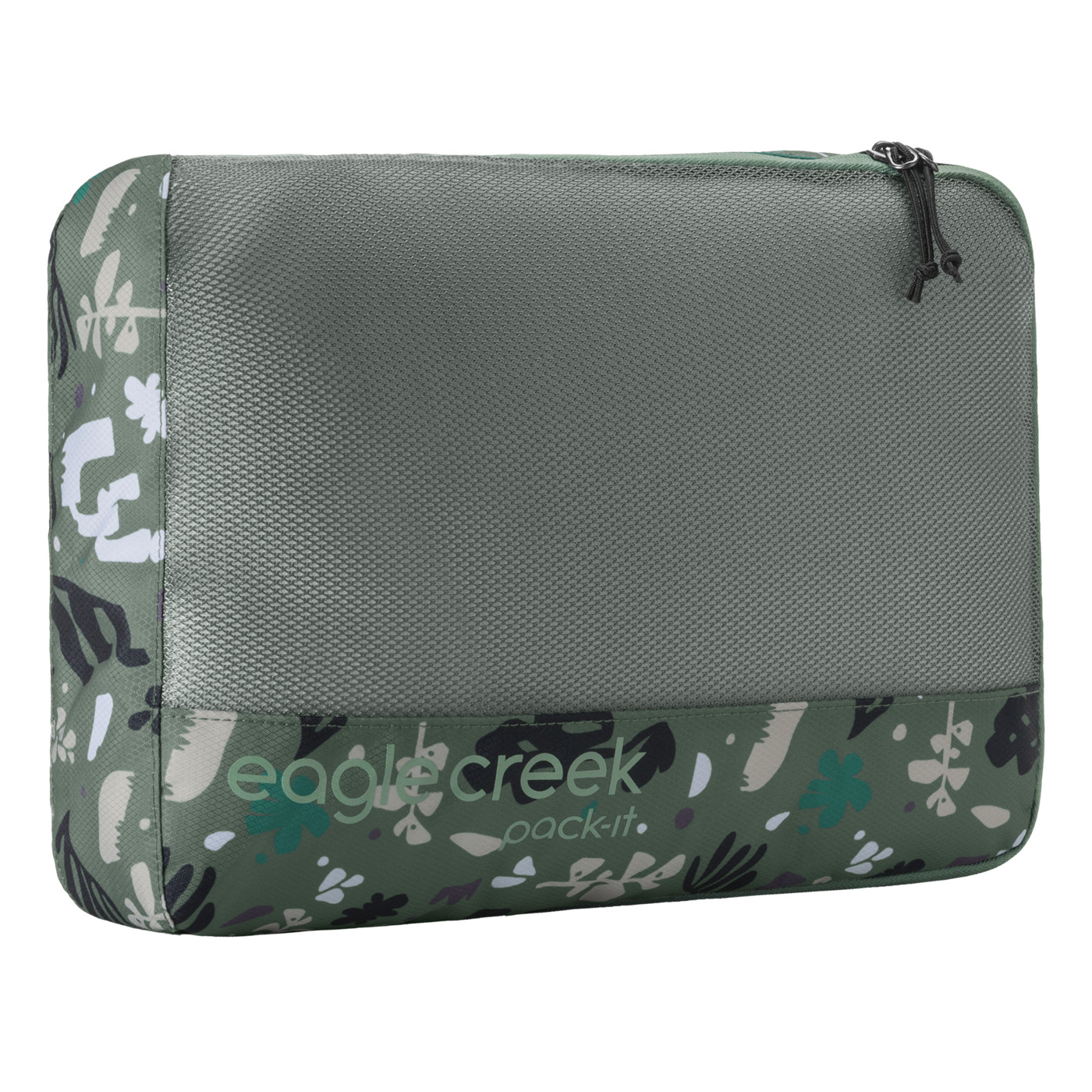 Produktbild von Eagle Creek Pack-It™ Reveal Cube M - Packtasche - roots &amp; shoots duck green