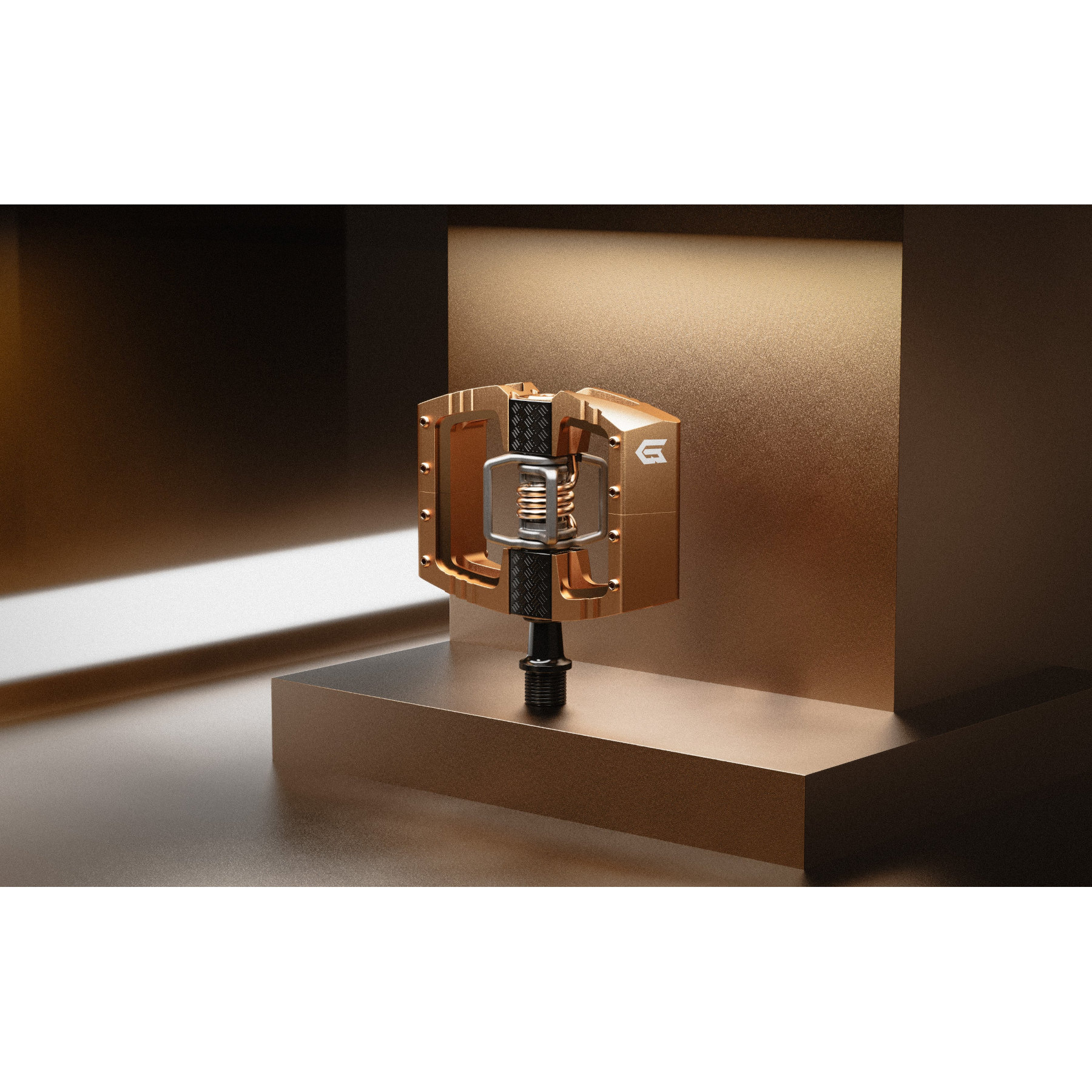 Crankbrothers Mallet DH Klick-Pedale - Loc Bruni Signature Edition -  bronze | BIKE24 LU