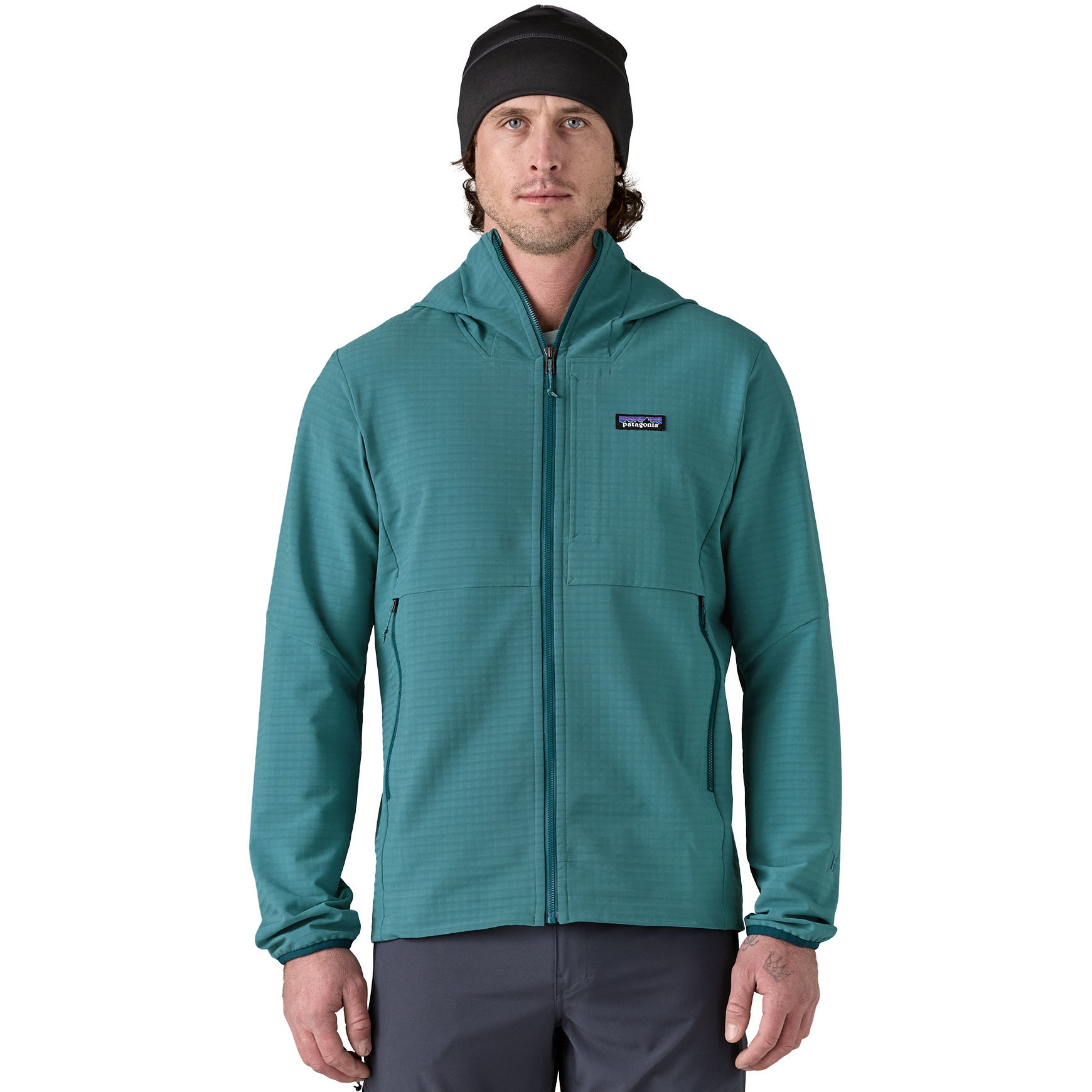 Bild von Patagonia R1 TechFace Kapuzenjacke Herren - Wetland Blue
