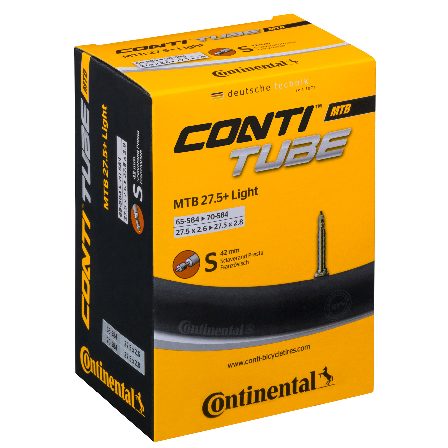 Picture of Continental MTB Inner Tube - 27.5&quot;+ | Light