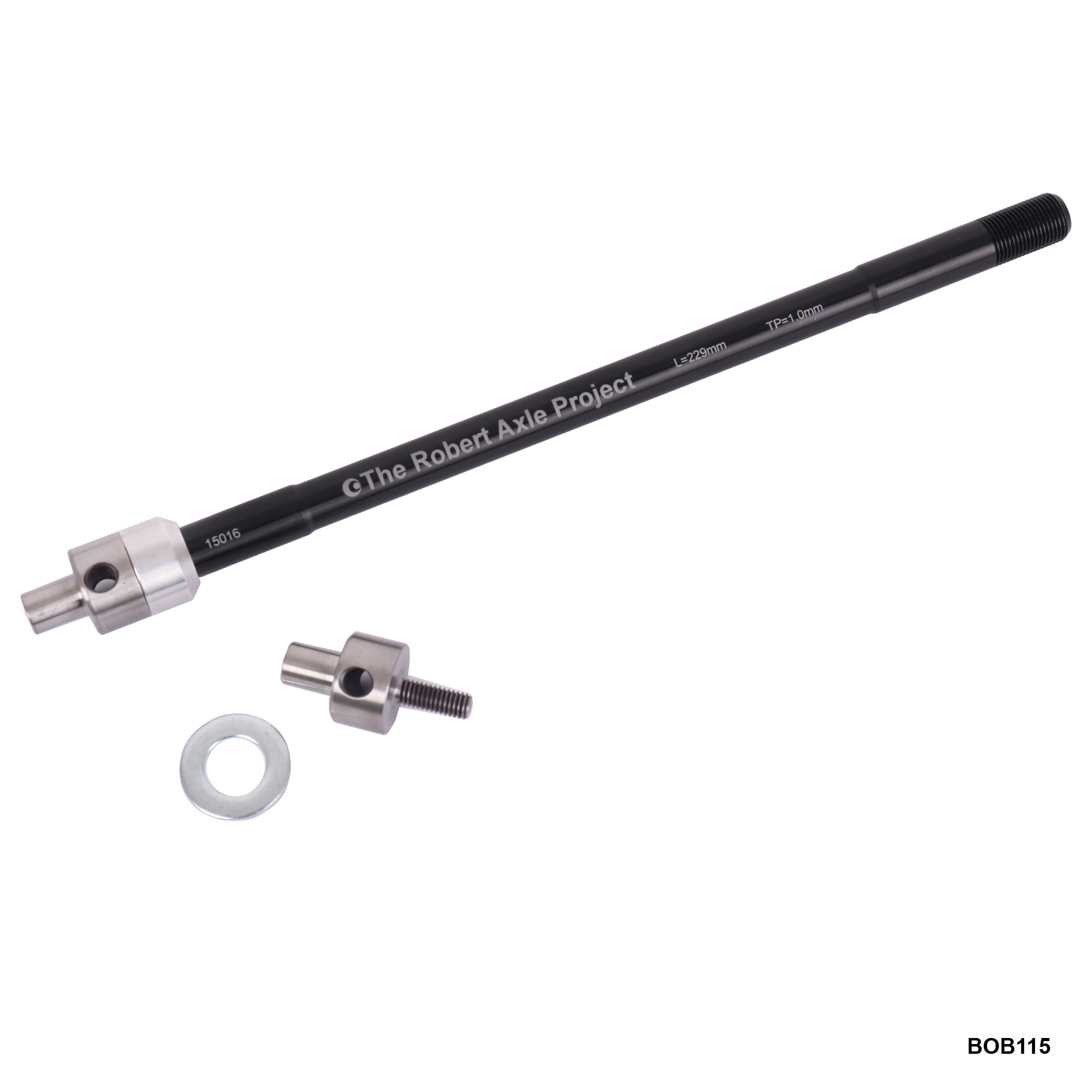 Picture of The Robert Axle Project - Thru Axle for BOB Trailers - 12x142mm - M12x1.0 152-229 - BOB113/115/116/117