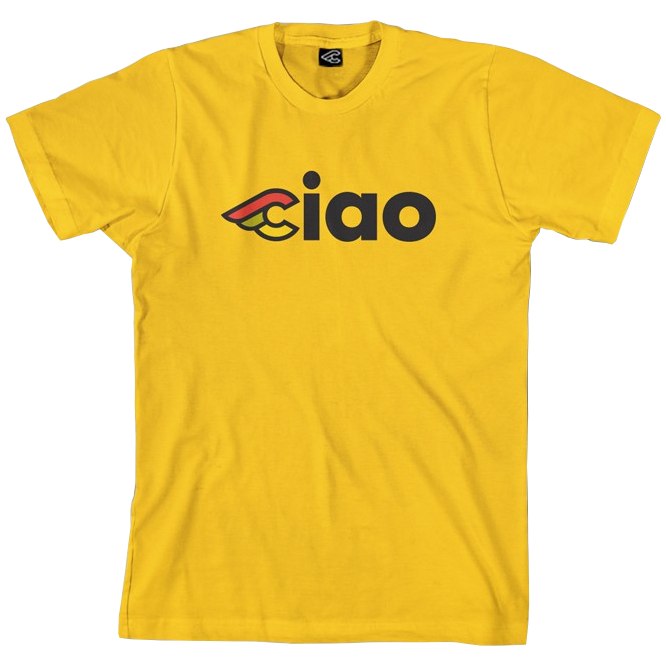 Productfoto van Cinelli Ciao T-Shirt - yellow