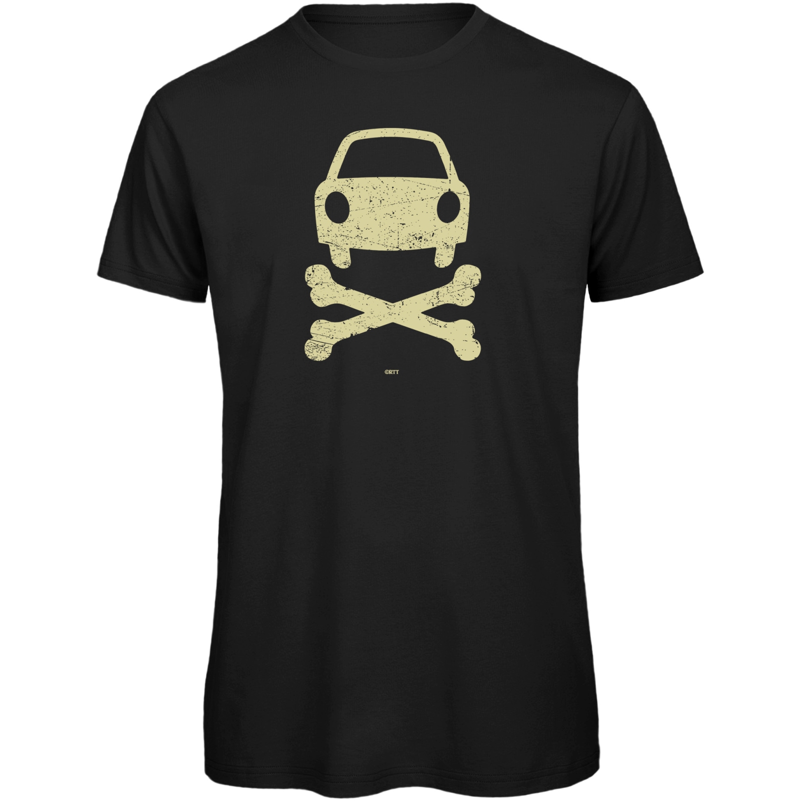 Produktbild von RTTshirts Fahrrad T-Shirt No Car - schwarz