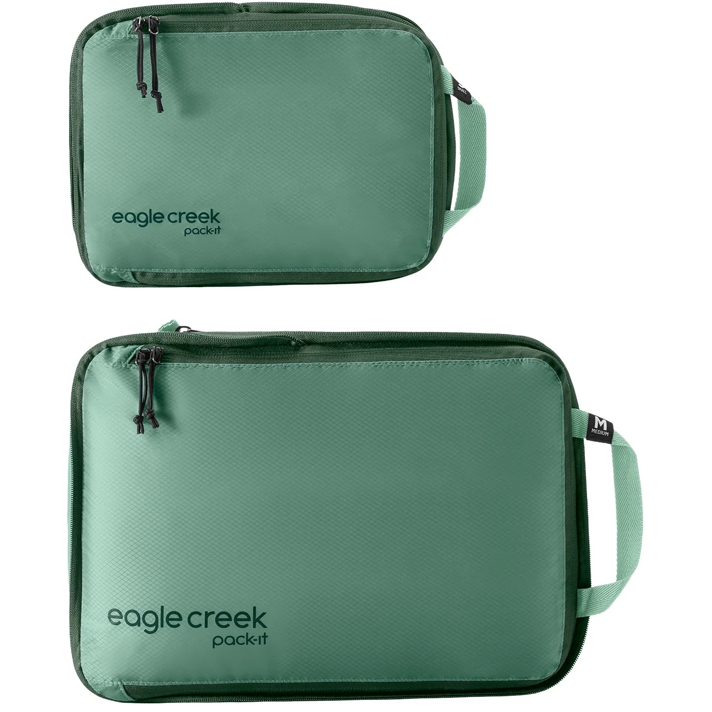 Produktbild von Eagle Creek Pack-It™ Isolate Compression Cube Set S/M - Packtasche - willow green