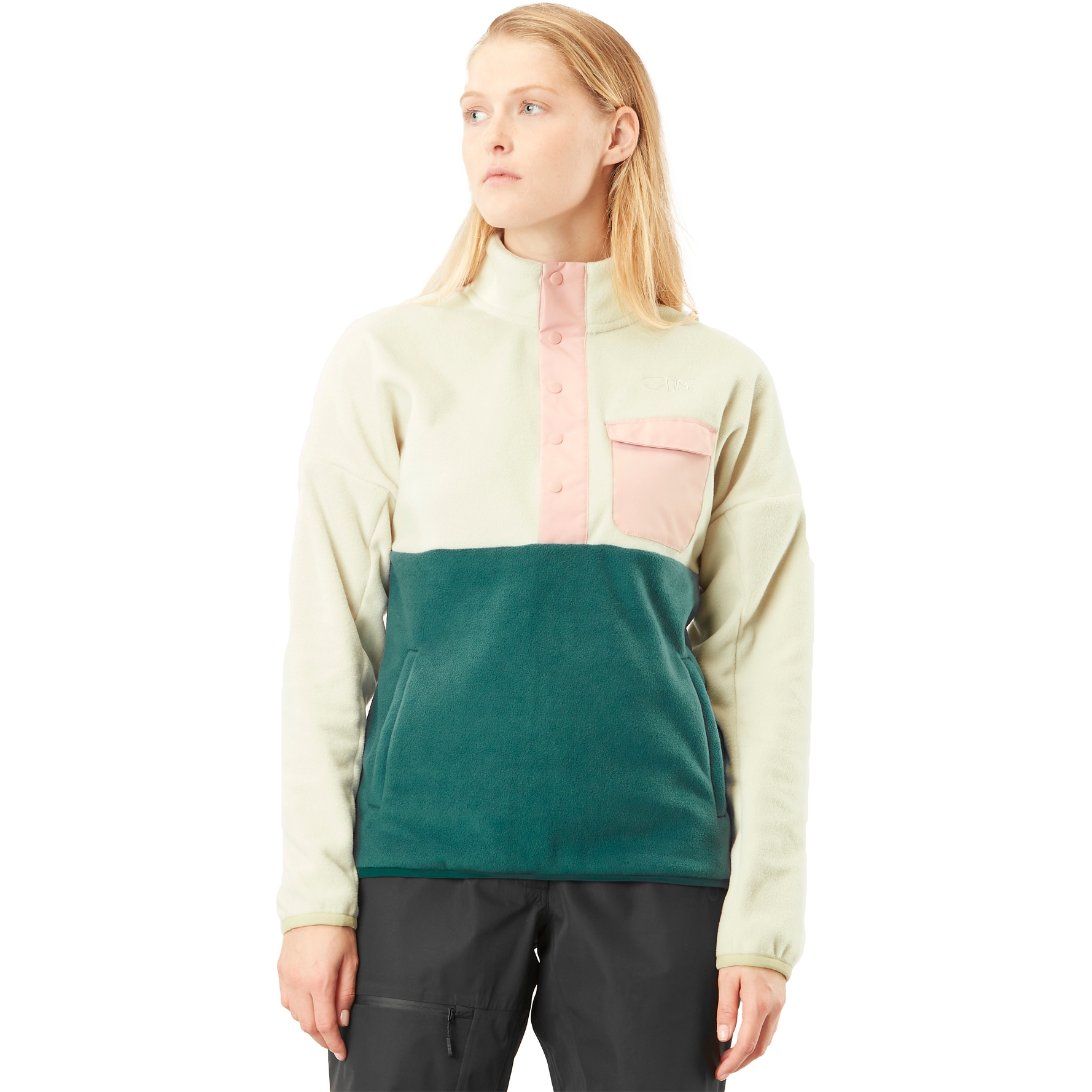 Picture of Picture Arcca 1/4 Fleece Women - Cement