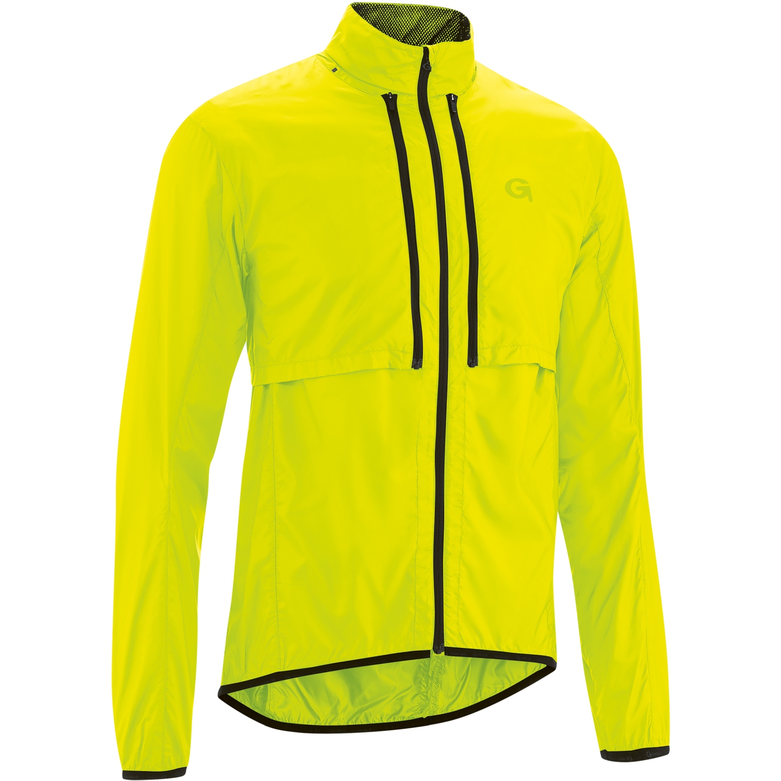 Image of Gonso Cancano 2in1 Wind Jacket Men - Safety Yellow