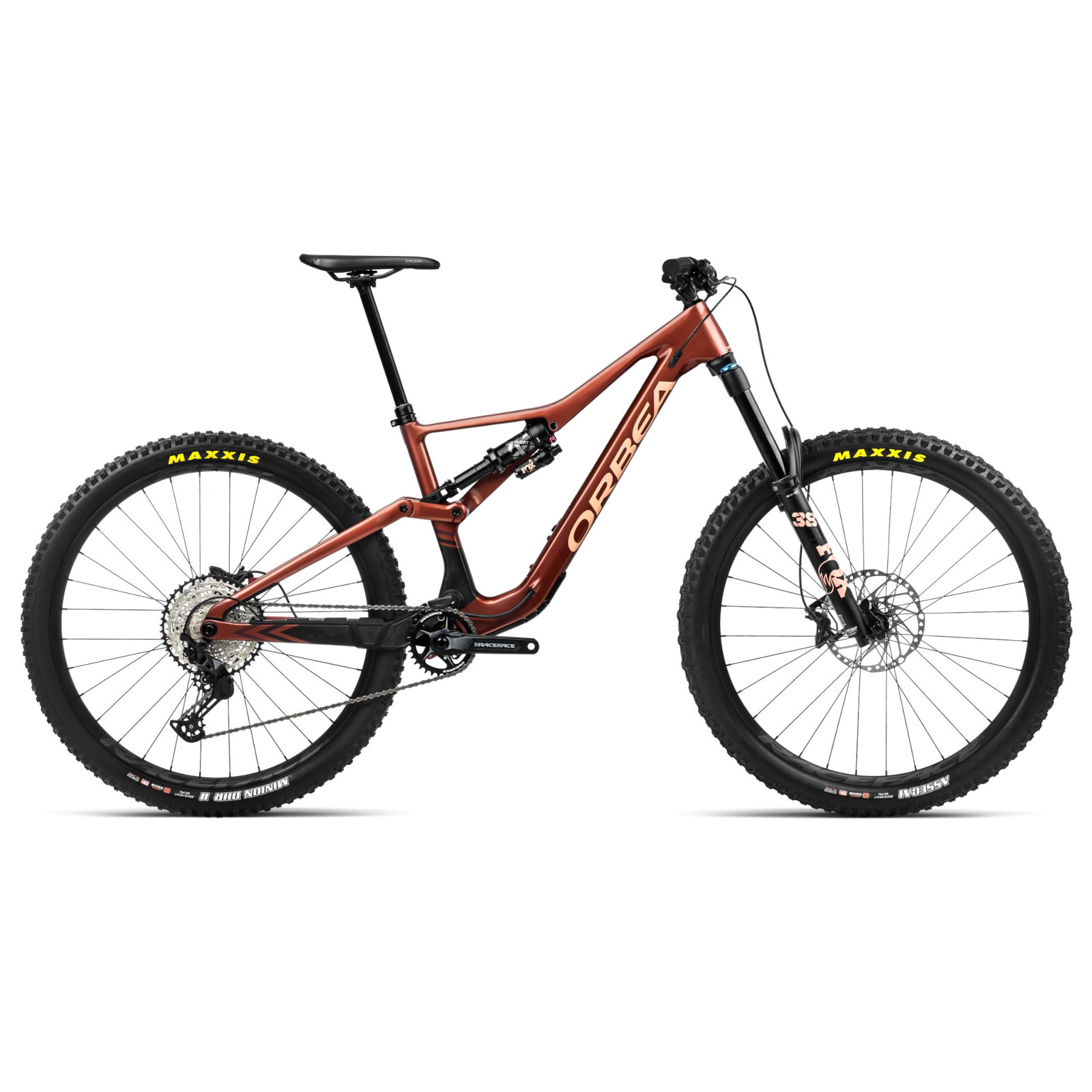 Orbea RALLON M20 29 Carbon Mountain Bike 2024 Mars Red gloss Black matt