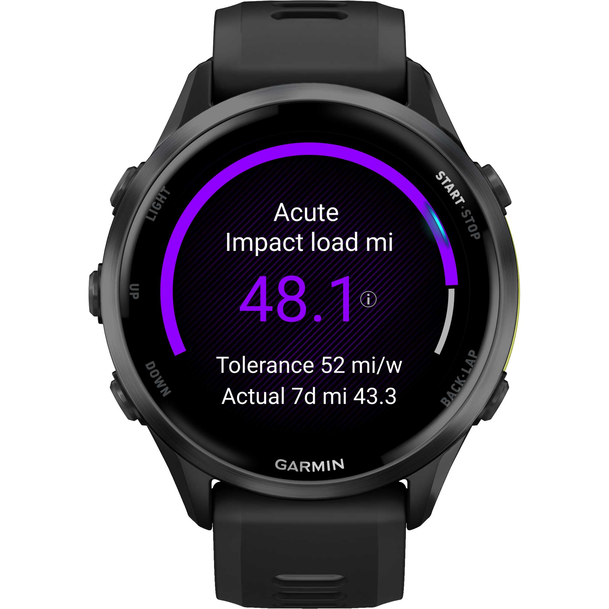 Garmin Forerunner 970 GPS Smartwatch - Black/Carbon Grey DLC