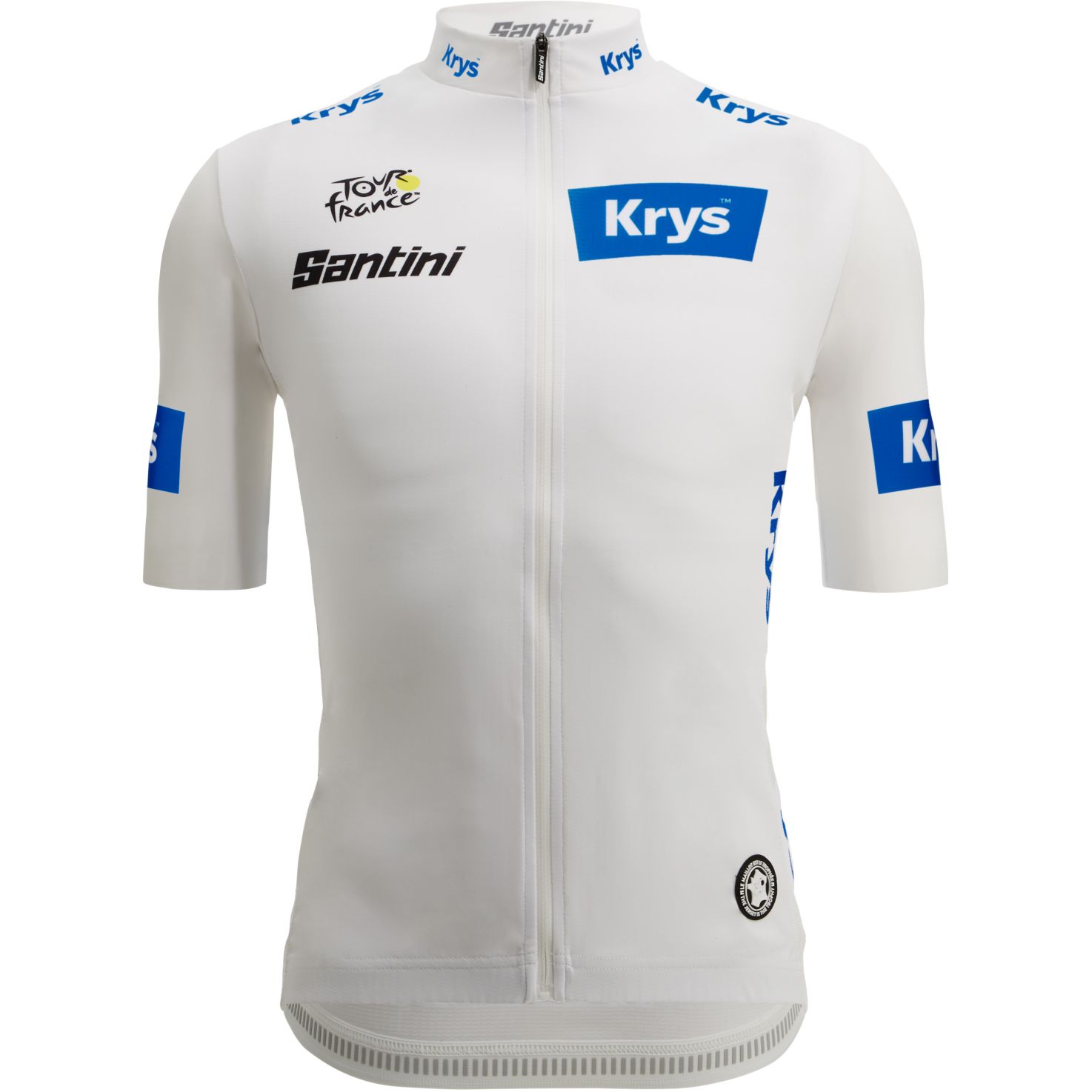 Мужская майка Santini Best Young Rider - Тур де Франс™ 2025 из коллекции Fan Line - RE97175CTDFBYR - белая БИ