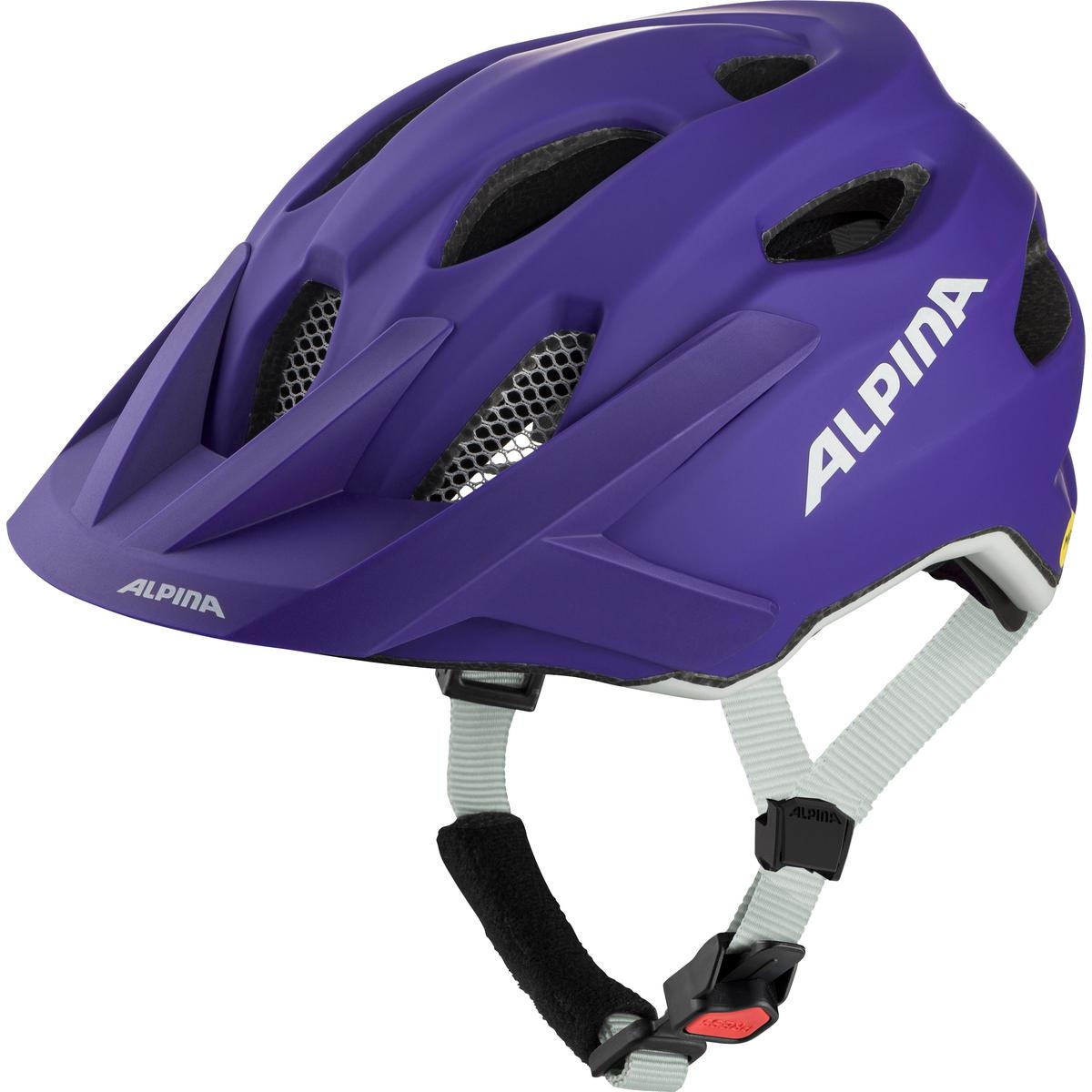 Produktbild von Alpina Apax JR MIPS Helm Kinder - midnight-purple matt