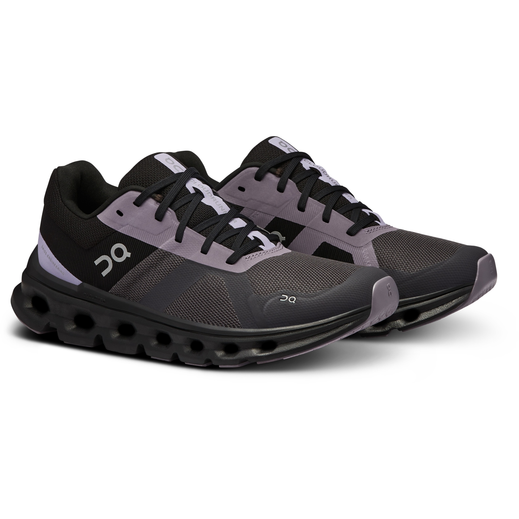 Picture of On Cloudrunner Running Shoe - Iron &amp; Black