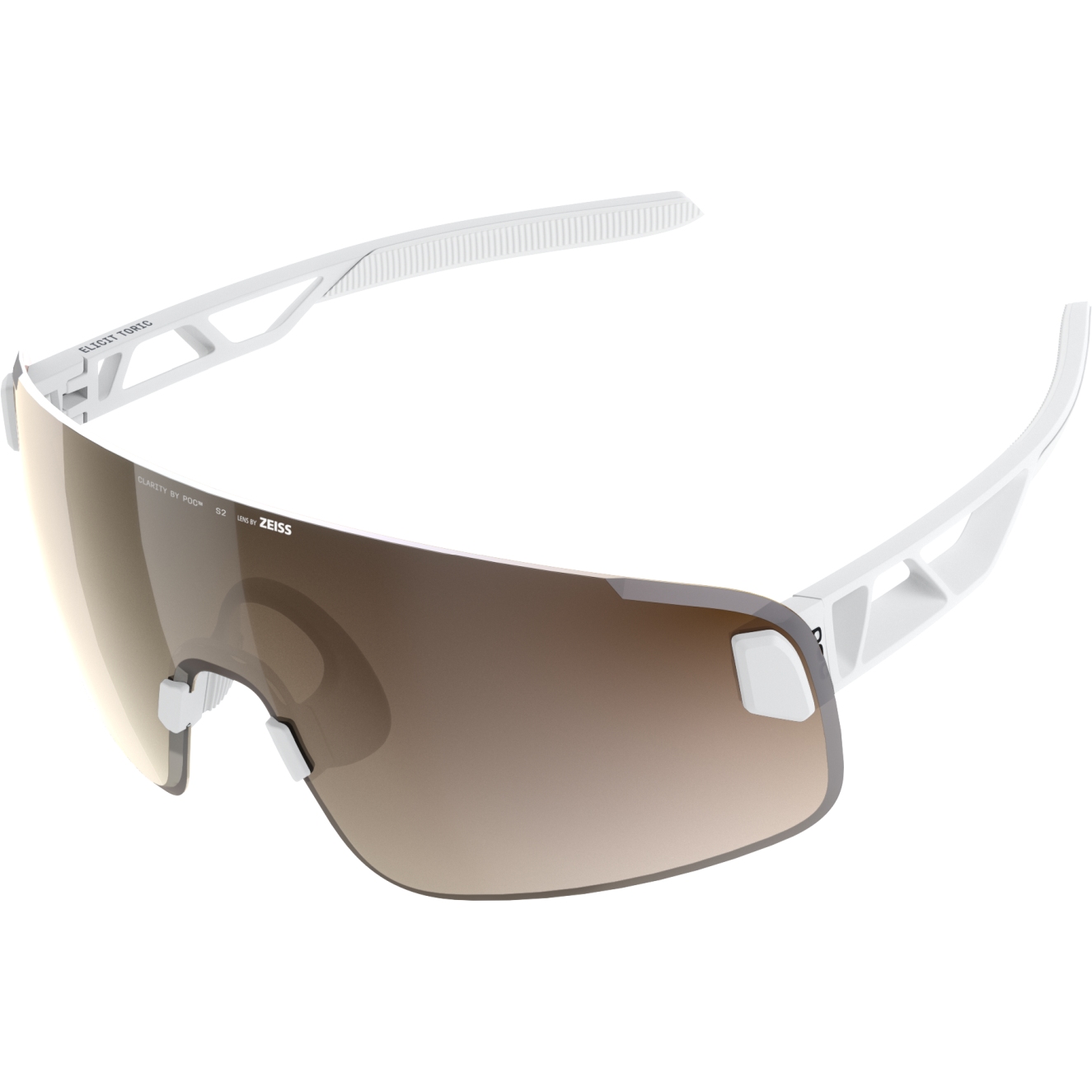 POC Elicit Toric Glasses - Hydrogen White - Clarity Trail / Partly