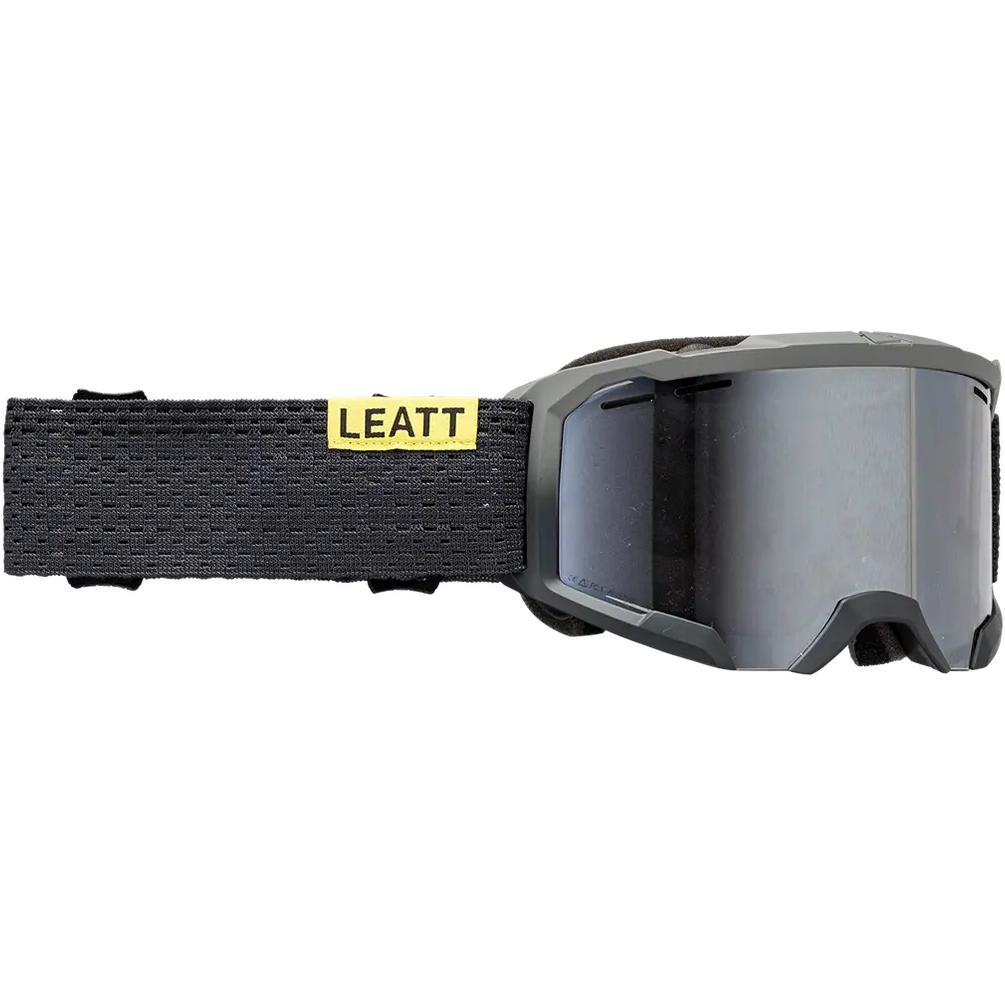 Picture of Leatt Velocity MTB 4.0 X-Flow Iriz Goggle - Mirror Lens - Granite / Silver