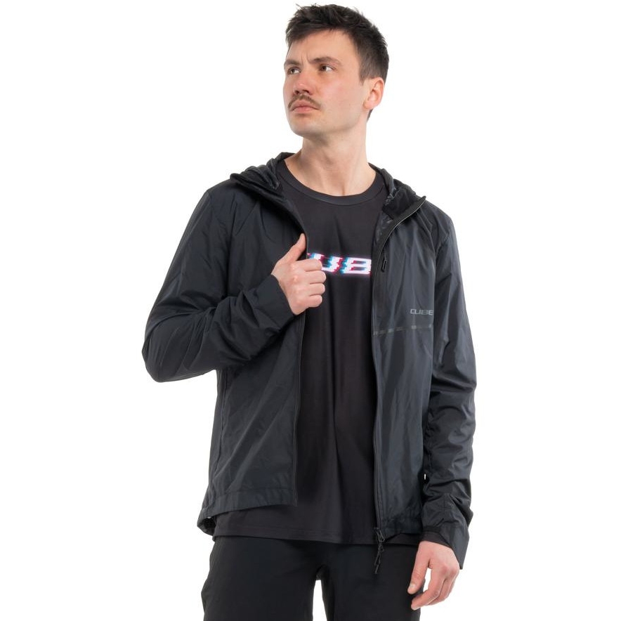 Мужская ветровка CUBE Wind Jacket - черный