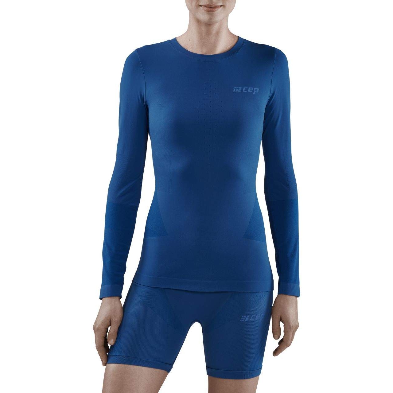 Picture of CEP Cold Weather Base Longsleeve Shirt Women - blue