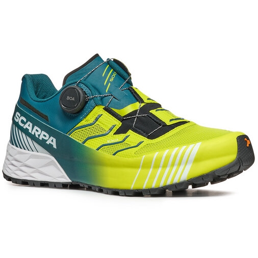 Scarpa Ribelle Run Neon Green Orange Zapatillas de trail hombre : Snowleader