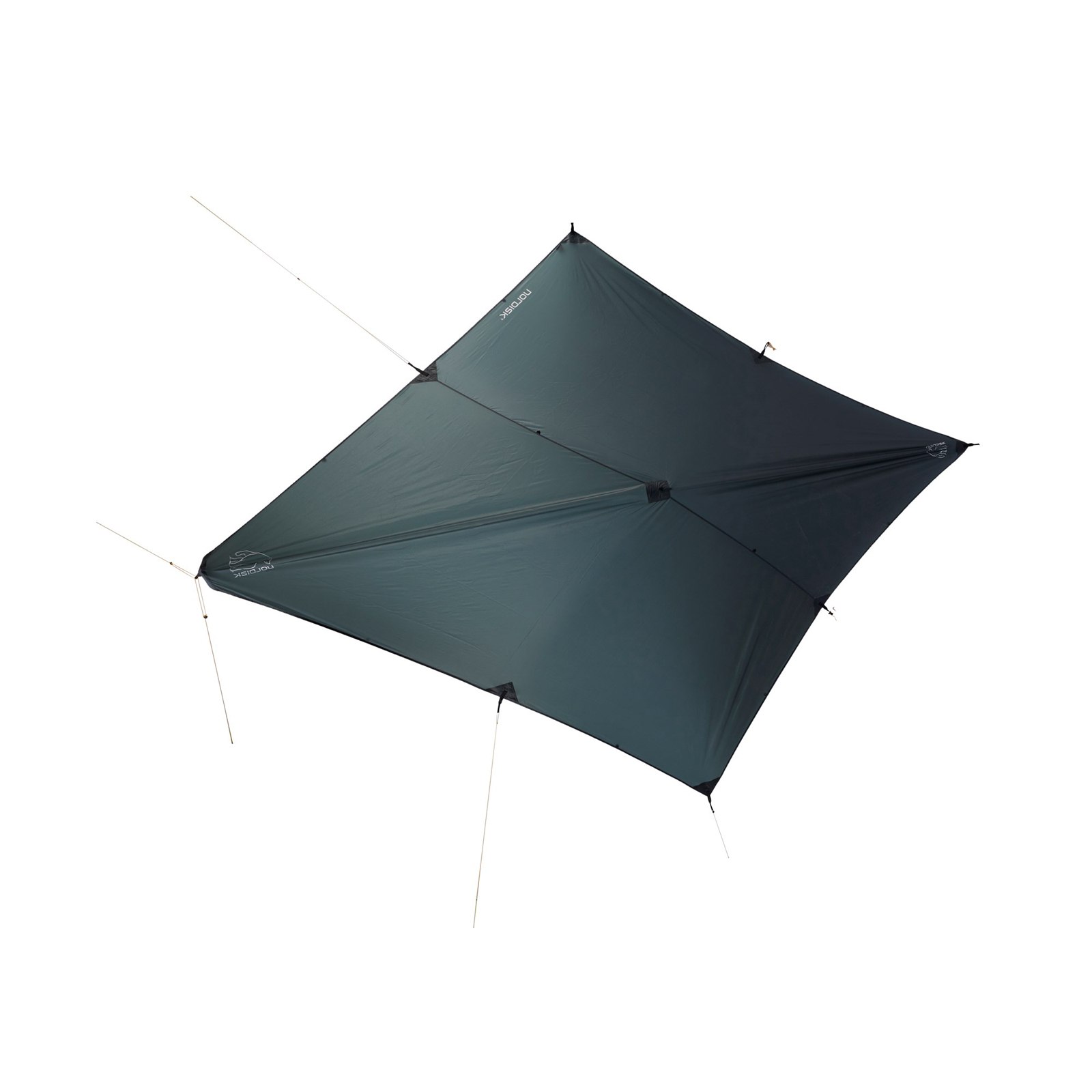 Picture of Nordisk Voss 9m² SI Tarp - Forest Green