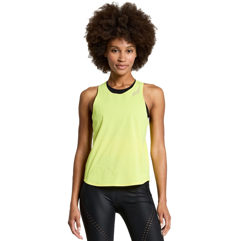 Picture of Saucony Pinnacle Tank Top Women - citron