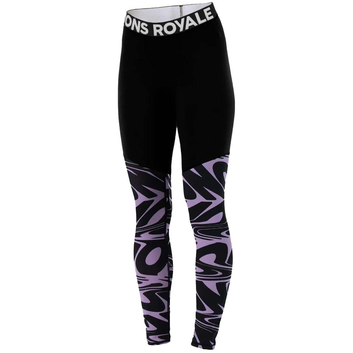 Picture of Mons Royale Cascade Merino Flex Leggings Women - signal lost lupin