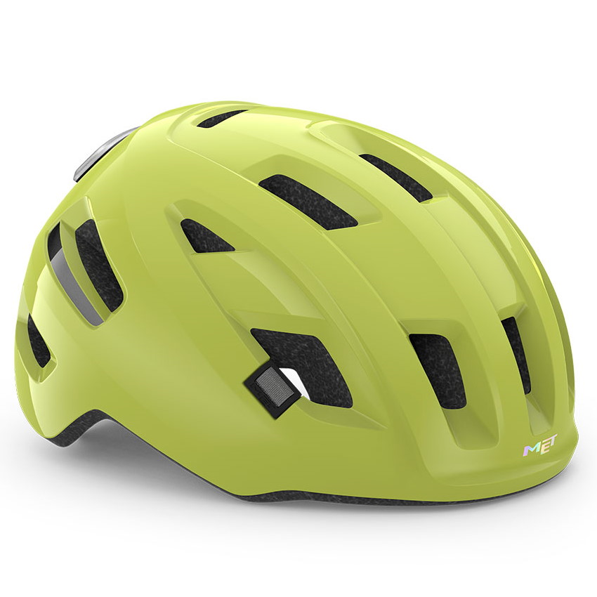 Picture of MET E-Mob MIPS Helmet - lime glossy