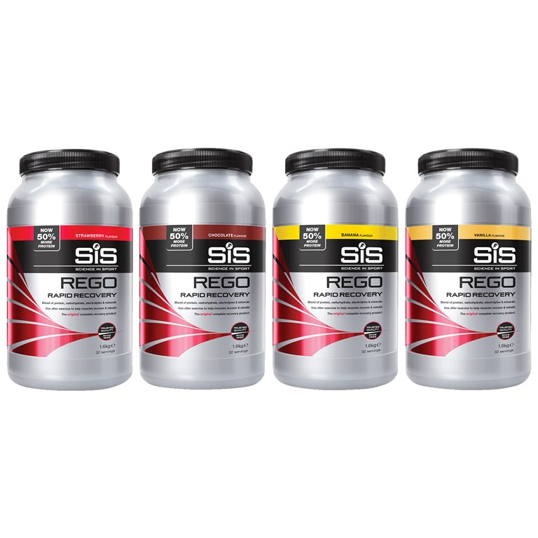 Productfoto van SiS REGO Rapid Recovery - Carbohydrate-Protein-Electrolyte-Beverage Powder - 1,6kg