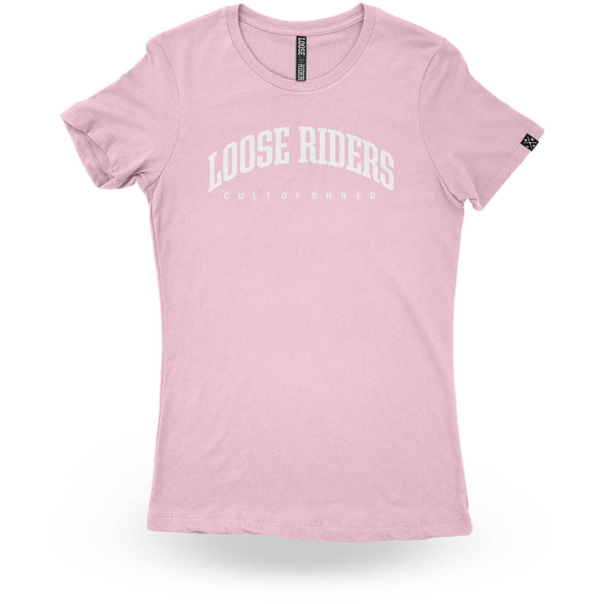 Picture of Loose Riders Classic Womens T-Shirt - Pink