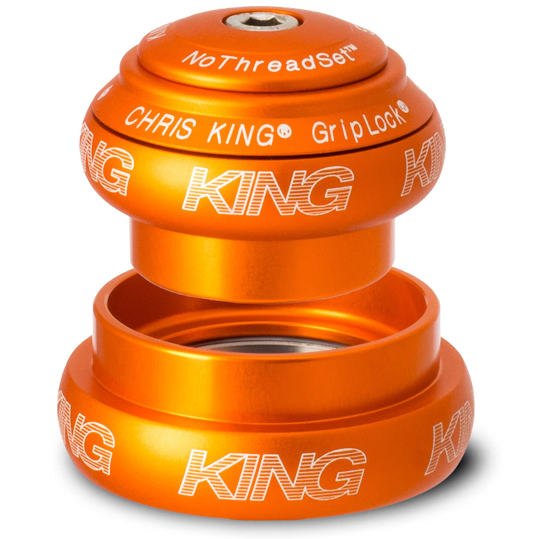 Chris King NoThreadSet Grip Lock Tapered Headset - EC34/28.6 Chris King NoThreadSet Grip Lock Tapered Headset - EC34/28.6