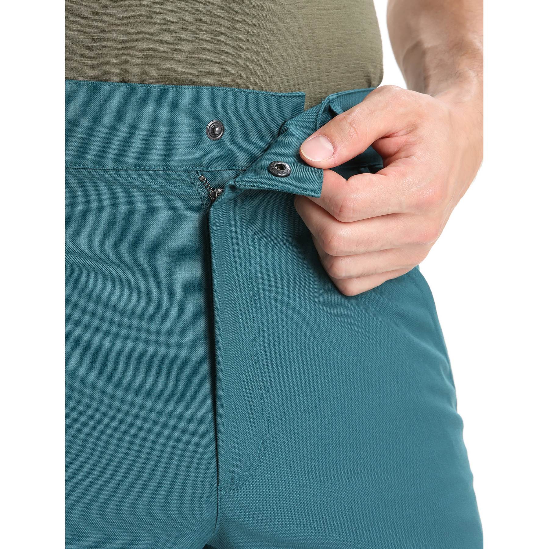 Icebreaker Merino Hike Shorts Men - Green Glory