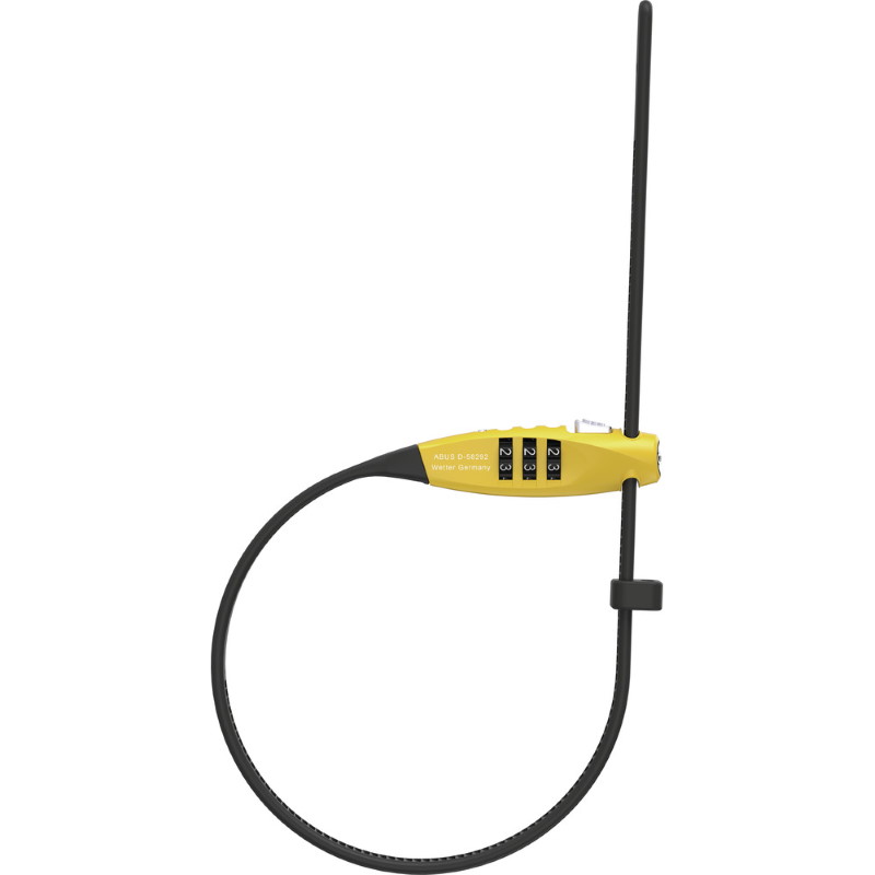 Photo produit de ABUS Câble Antivol 45cm - Combiflex TravelGuard - jaune