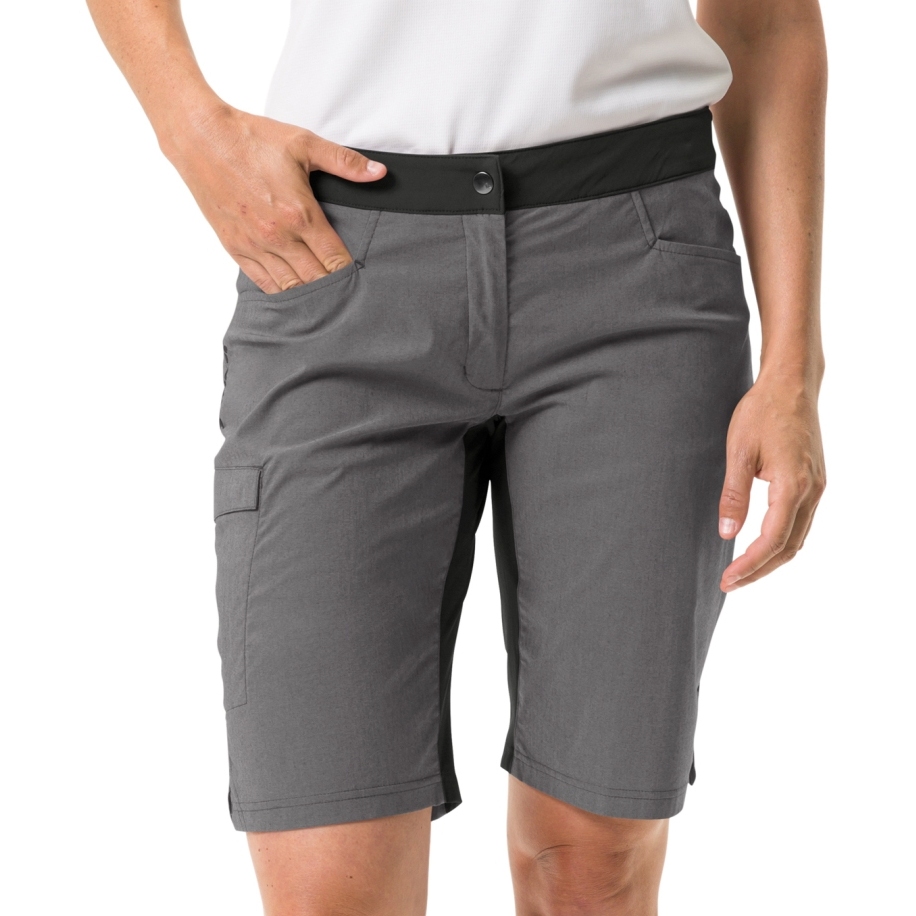 Produktbild von Vaude Tremalzo II Shorts Damen - schwarz uni