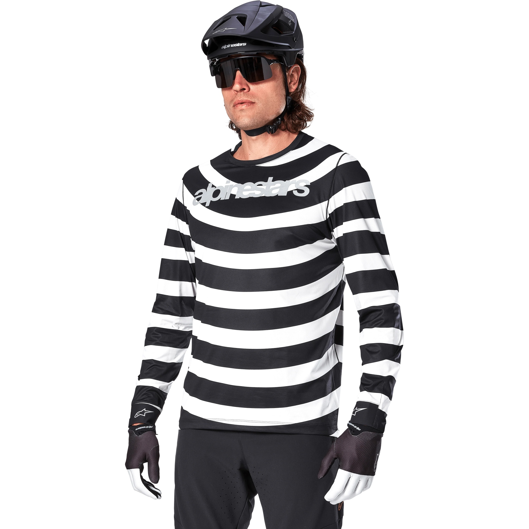 Alpinestars A-Aria Oscar Long Sleeve Jersey Men black BIKE24