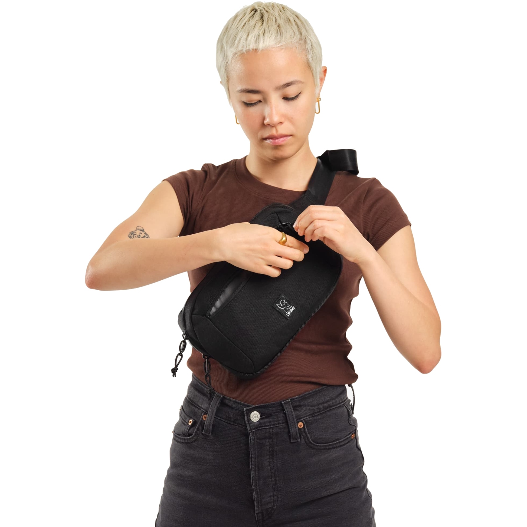CHROME Ziptop Waistpack - Sage | BIKE24