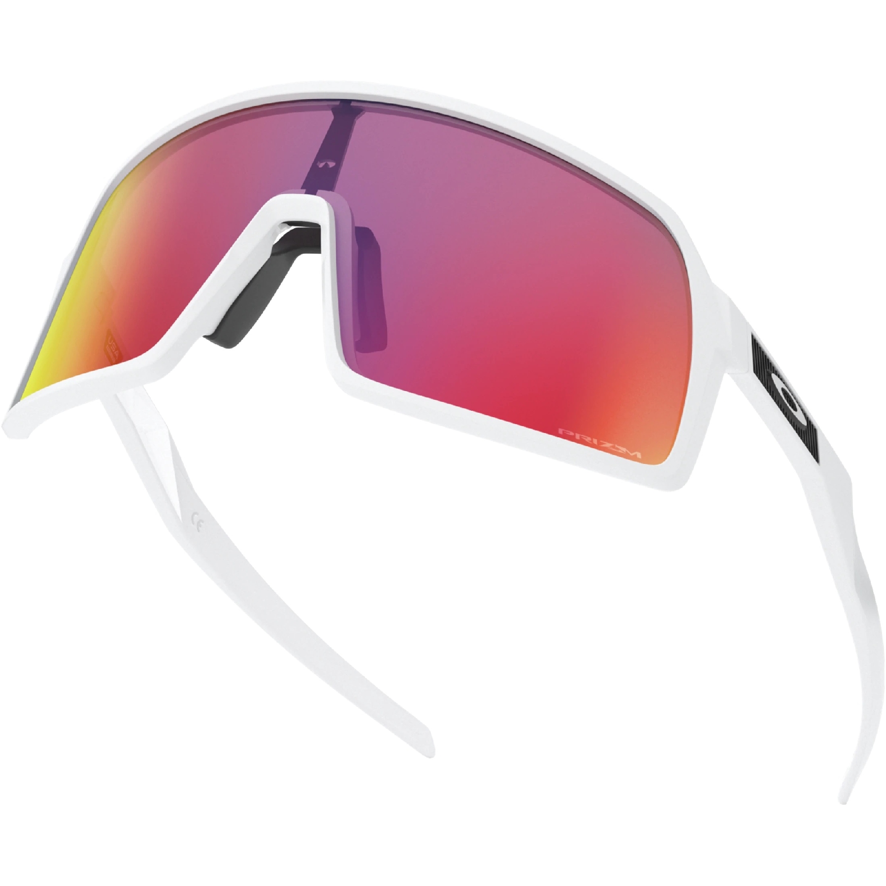 Oakley Sutro S Glasses - Matte White/Prizm Road - OO9462-0528 | BIKE24