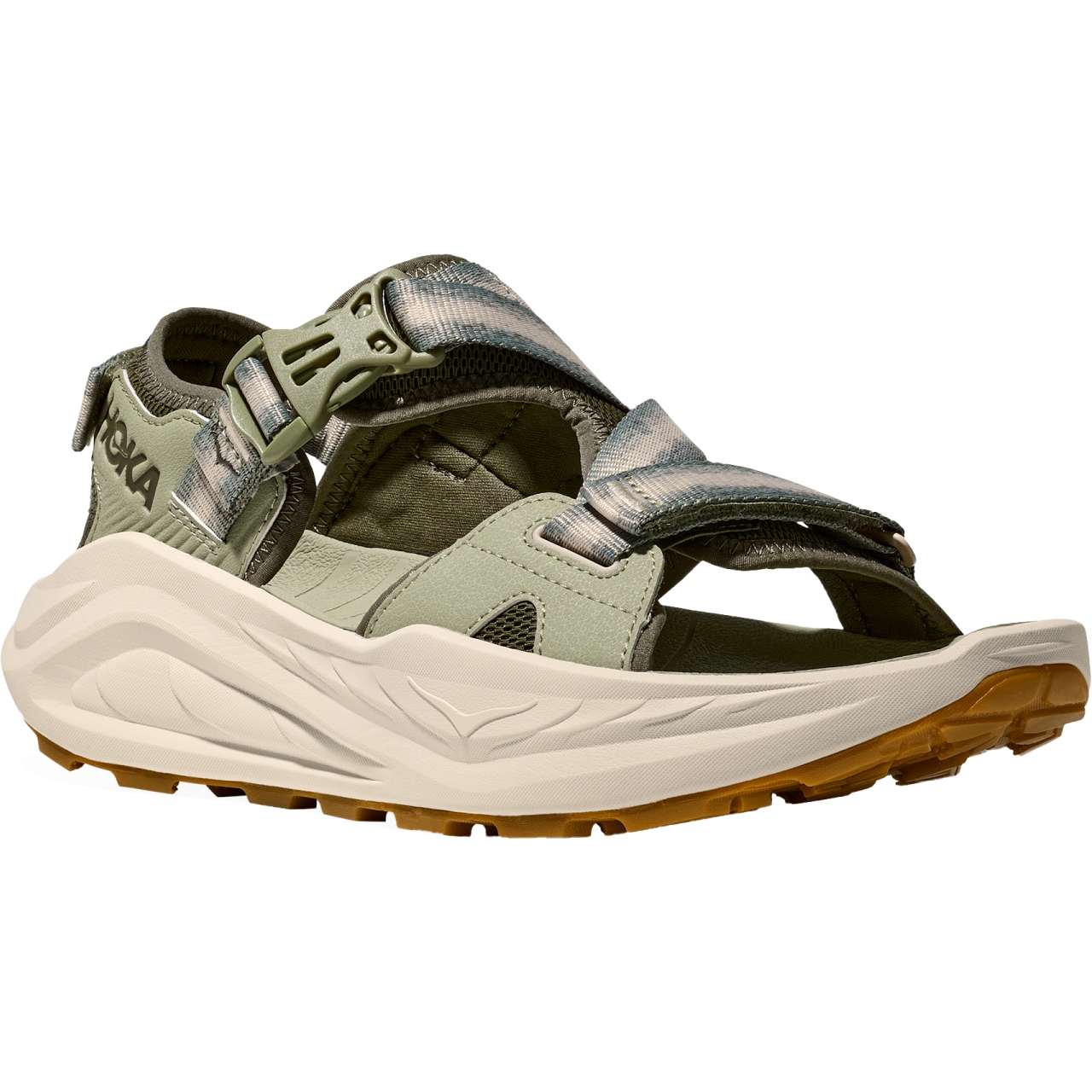 Productfoto van Hoka Infini Hike TC Sandalen Heren - sea moss / oat milk