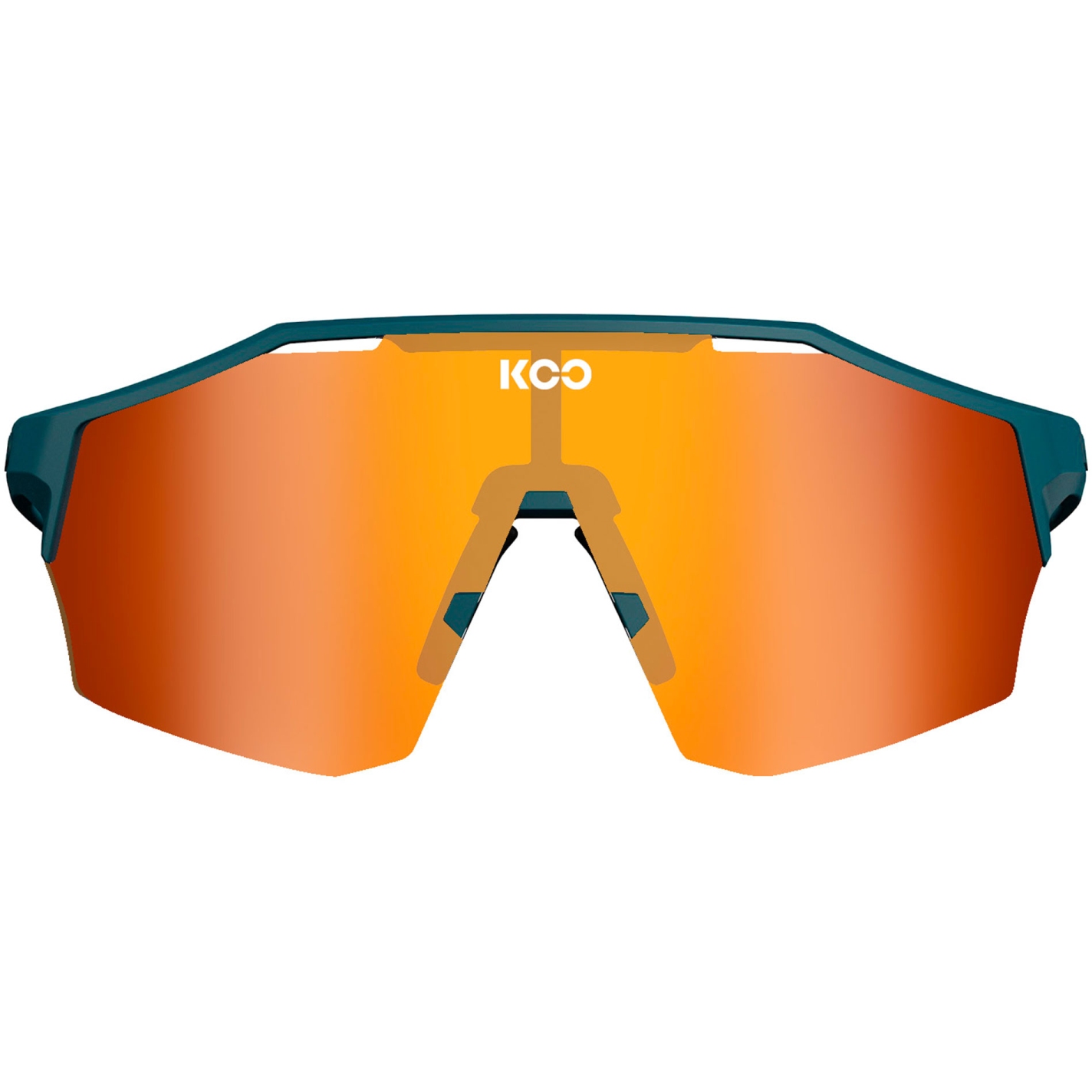 KOO Alibi Photochromic Sunglasses - Regular | Dark Blue Matt - Red