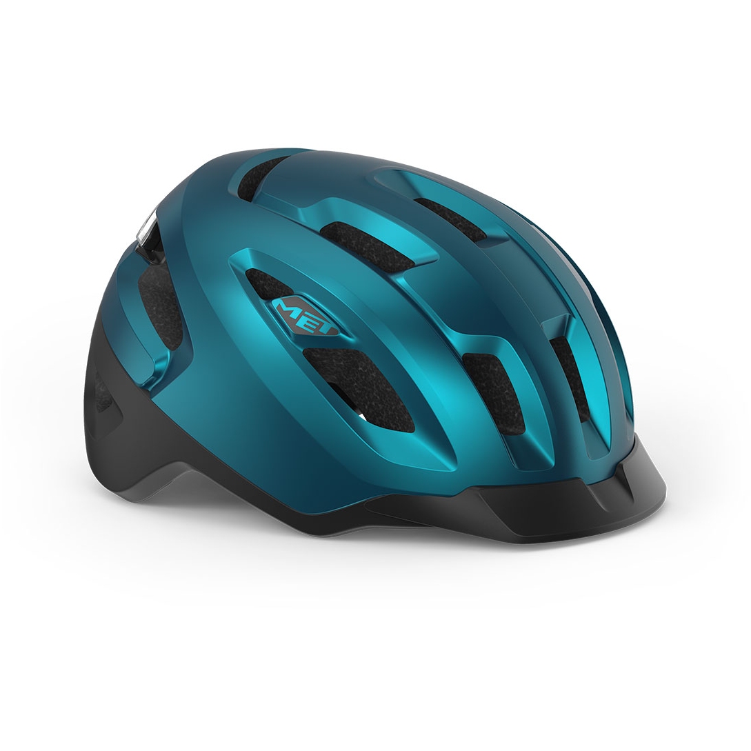 Image of MET Urbex MIPS Helmet - teal blue metallic matt