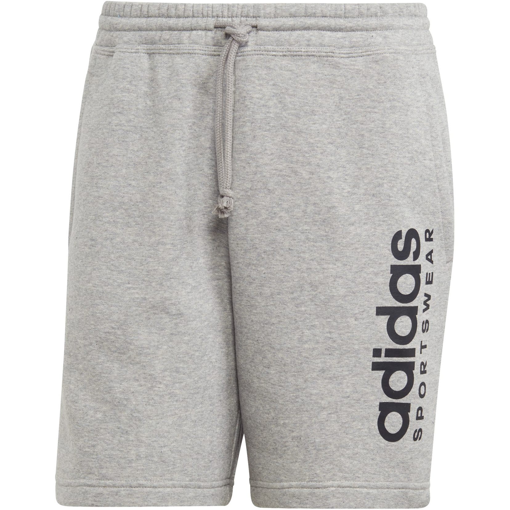 Produktbild von adidas Männer All SZN Fleece Graphic Shorts - medium grey heather IC9796