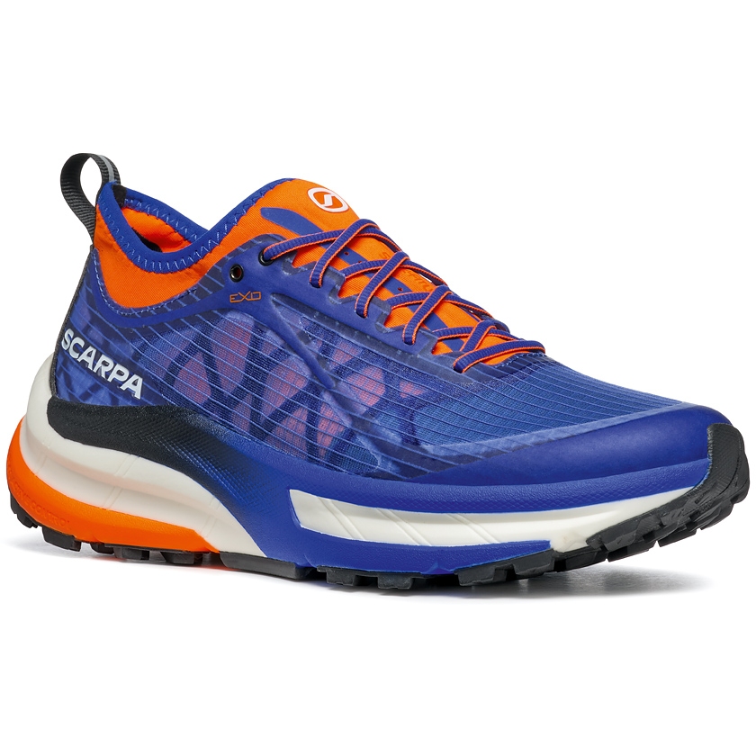 Image of Scarpa Golden Gate ATR Trail Running Shoes - deep blue/white