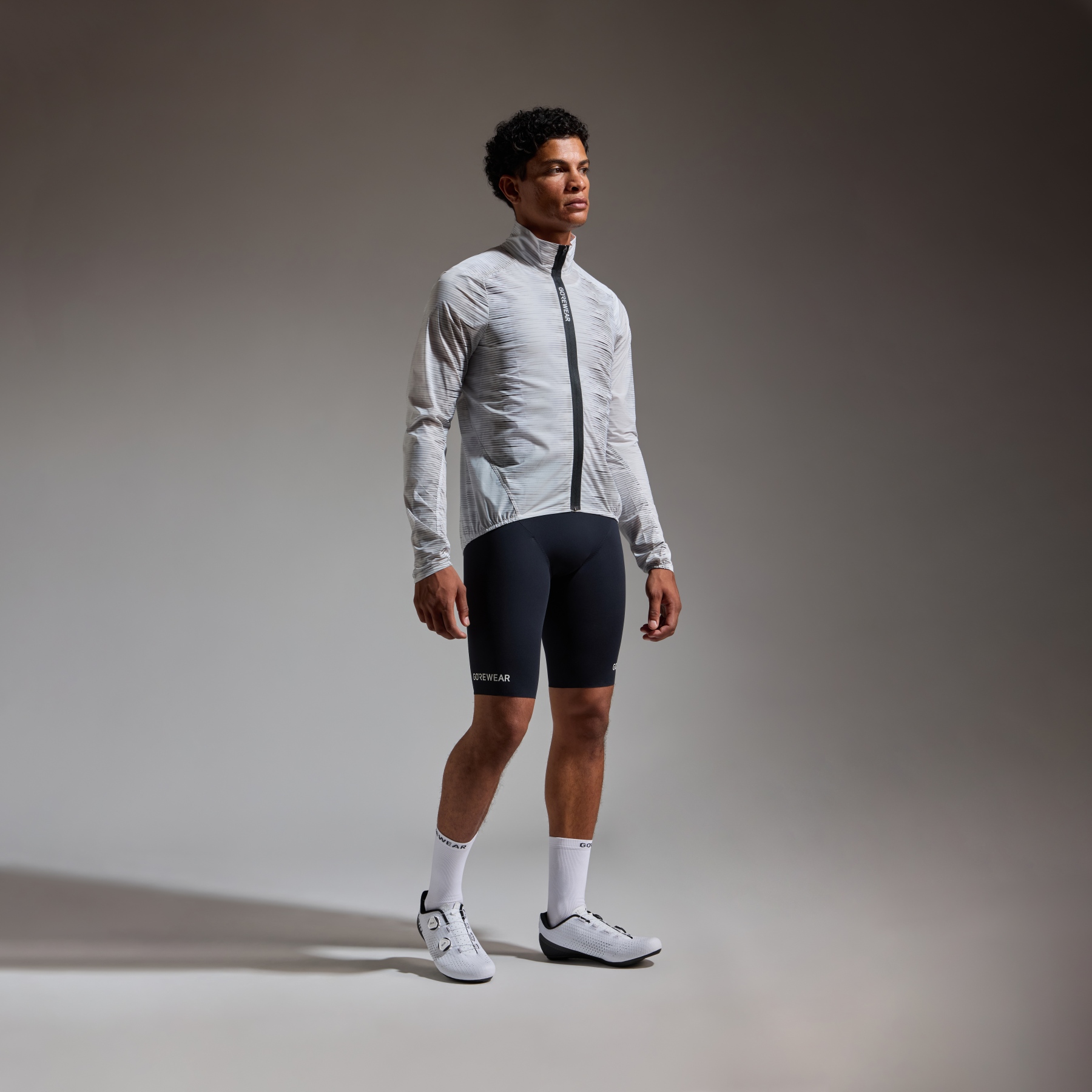 GOREWEAR Spinshift Pixel Windbreaker Men - strave white