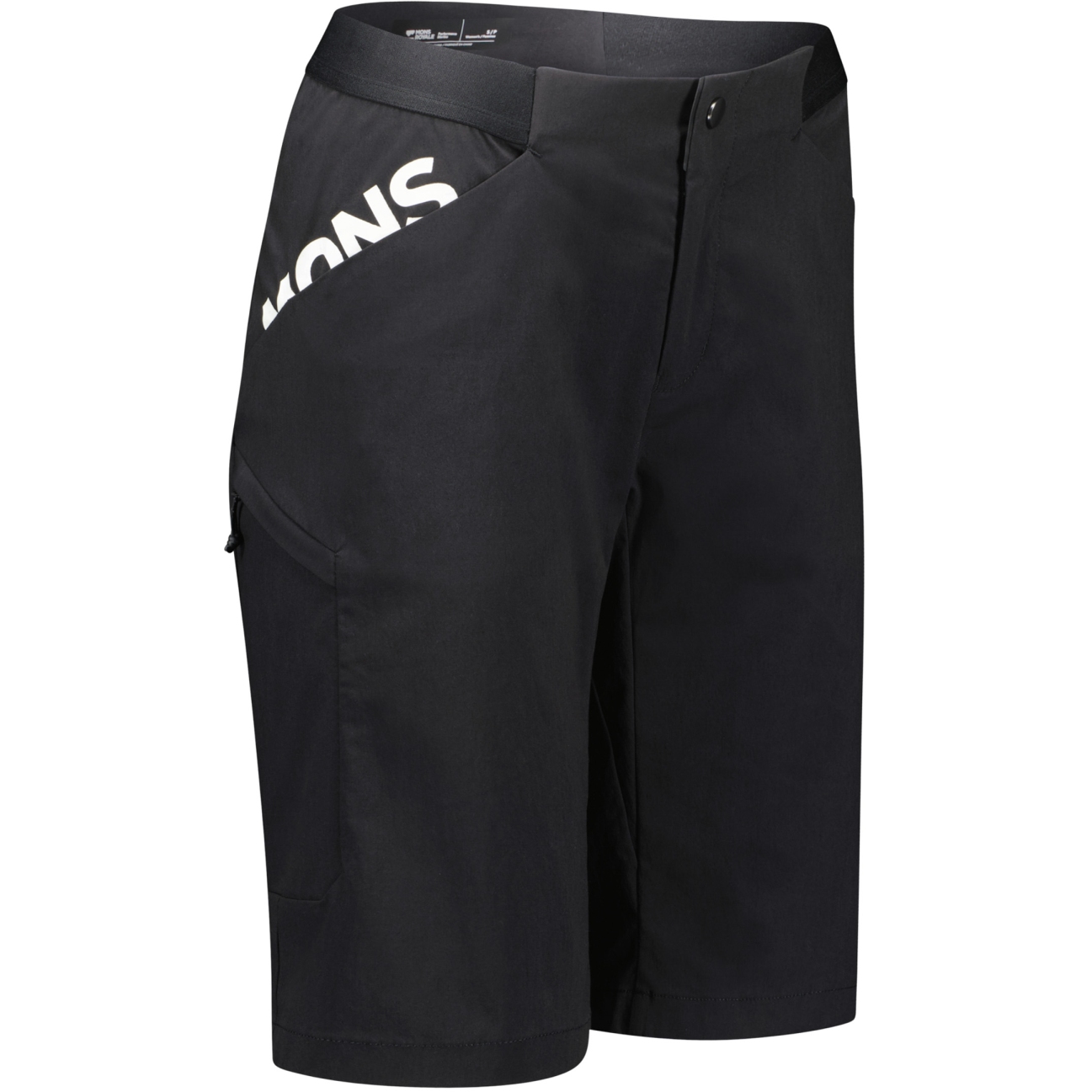 Bild von Mons Royale Diversion Merino Trail Shorts Damen - schwarz