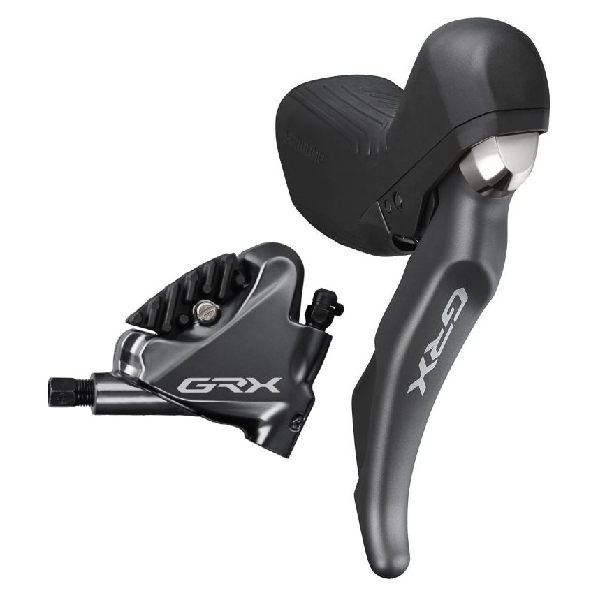 Picture of Shimano GRX ST-RX810 + BR-RX810 Hydraulic Disc Brake - Flat Mount - 11-speed - Set RW