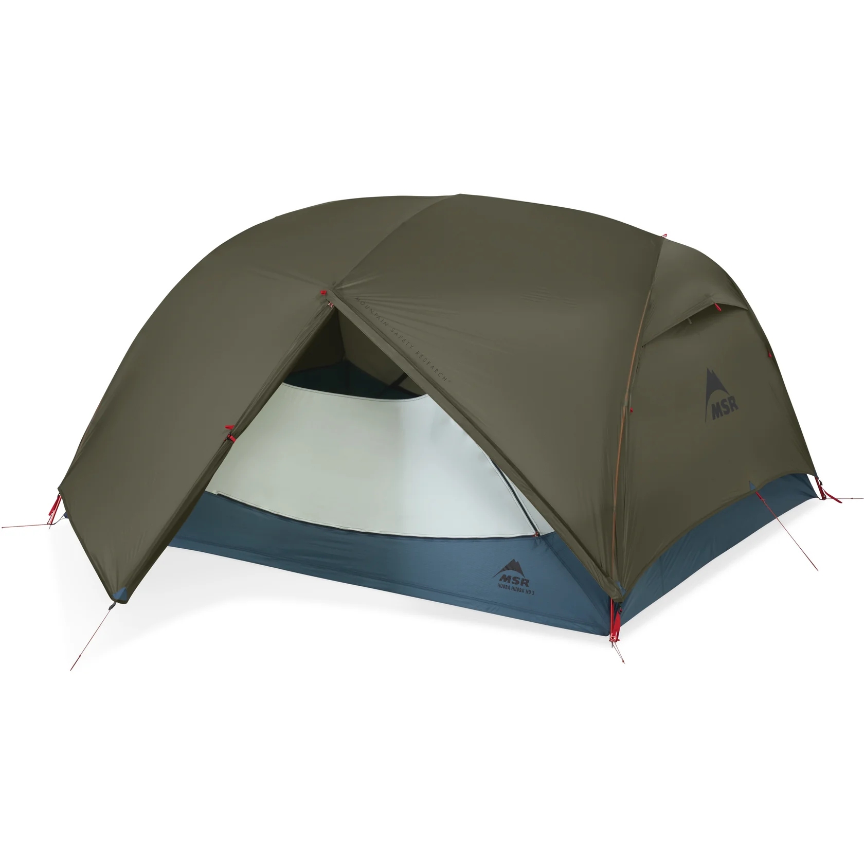 MSR Hubba Hubba HD 3 Tent - Green | BIKE24