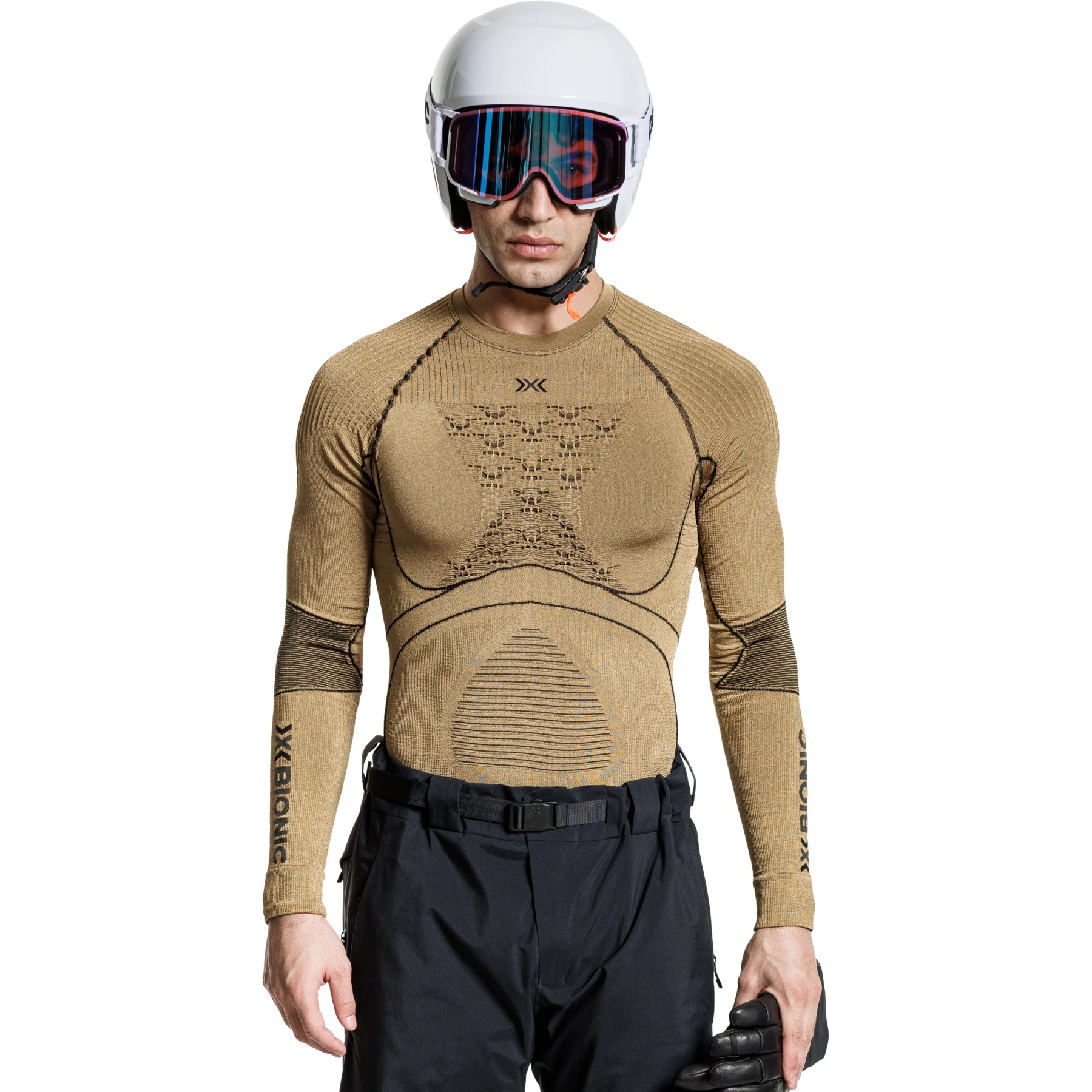 X-Bionic Radiactor 4.0 Round Neck Long Sleeves Shirt Men - gold