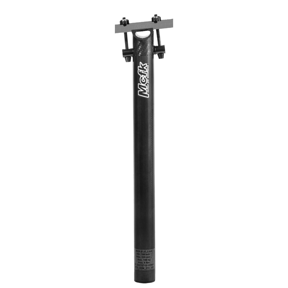 Picture of Mcfk Seatpost straight - 31.6mm - UD Matte