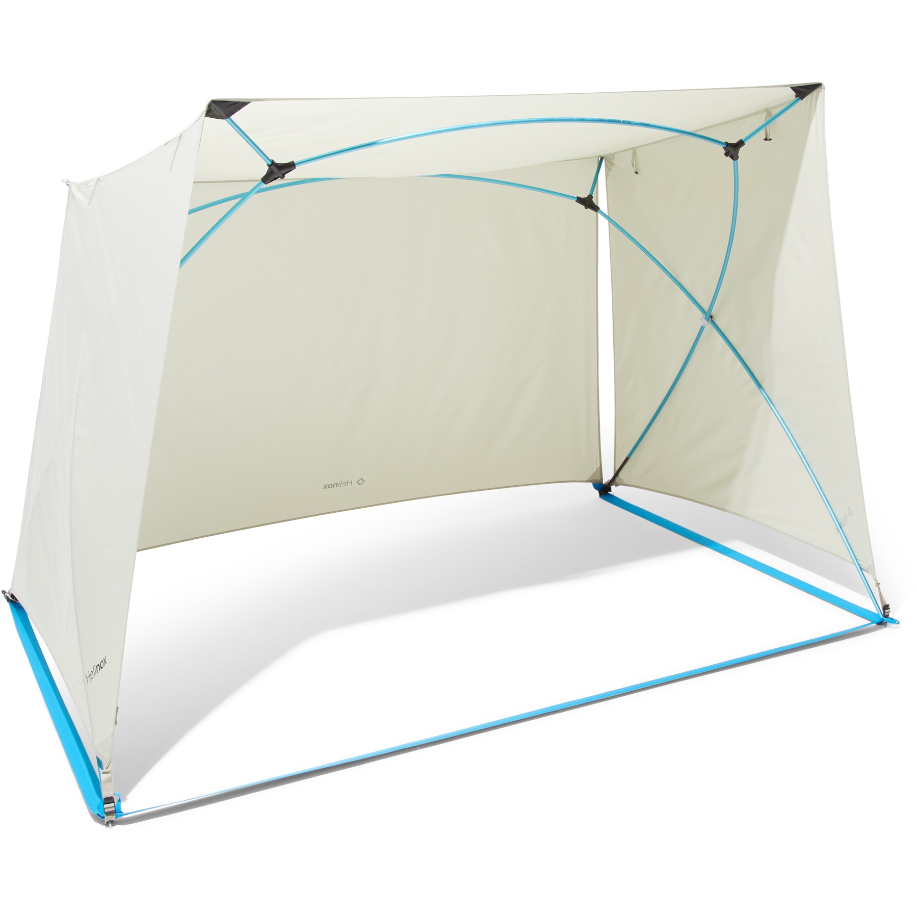 Picture of Helinox Royal Box Shade - Beach Tent - Sand / Cyan Blue
