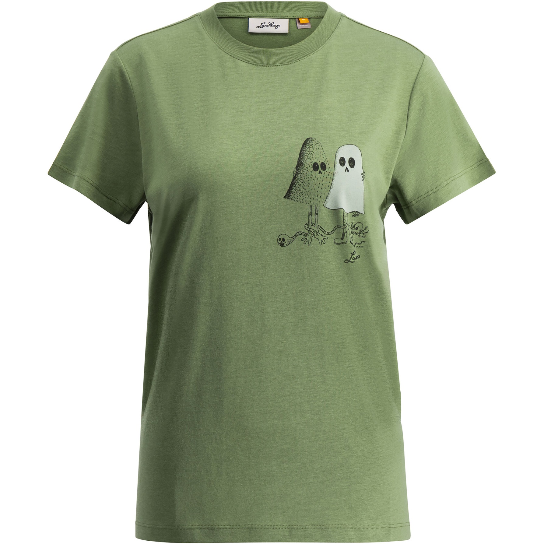 Produktbild von Lundhags Järpen Printed T-Shirt Damen - Birch Green 62000