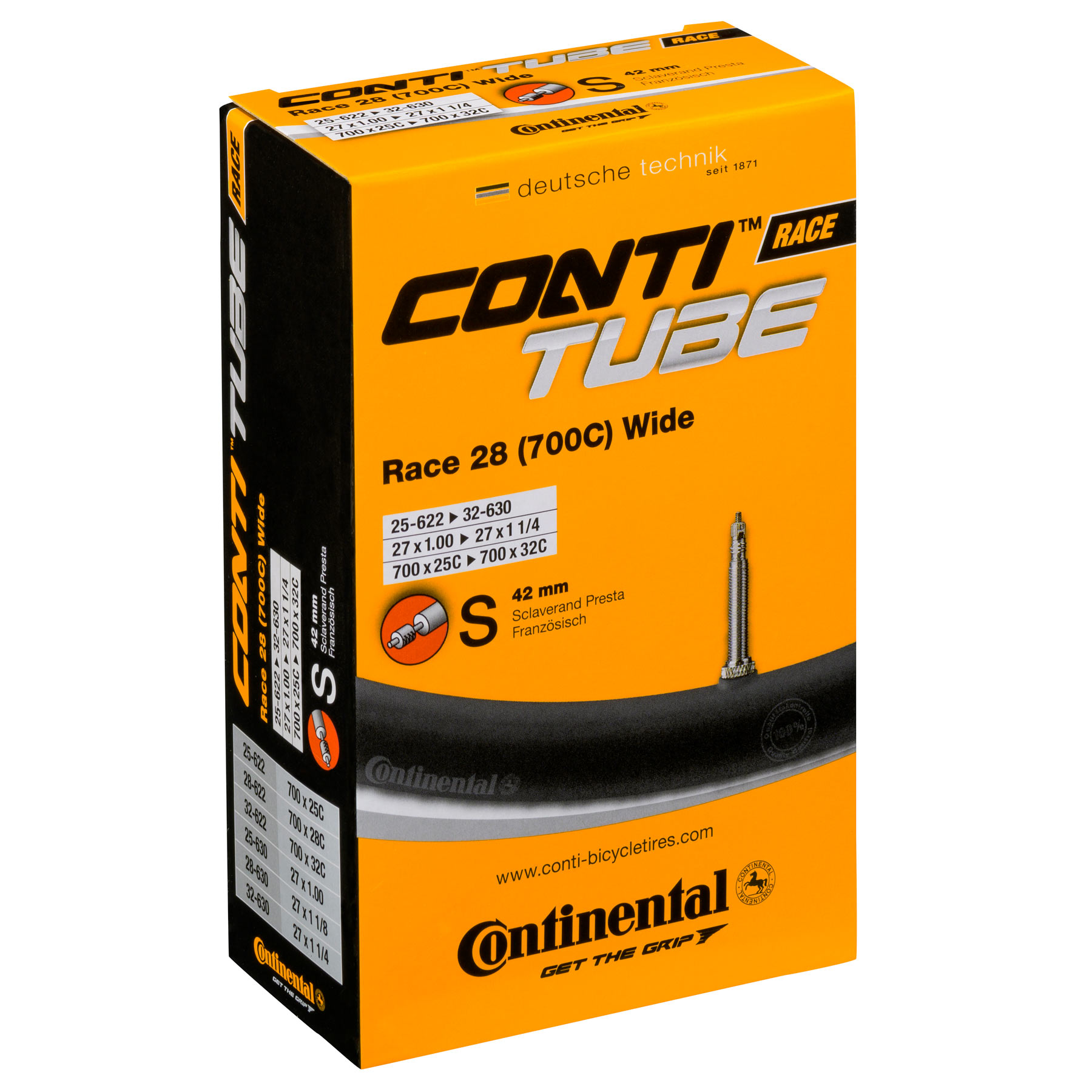 Picture of Continental Race 28 Wide Tube