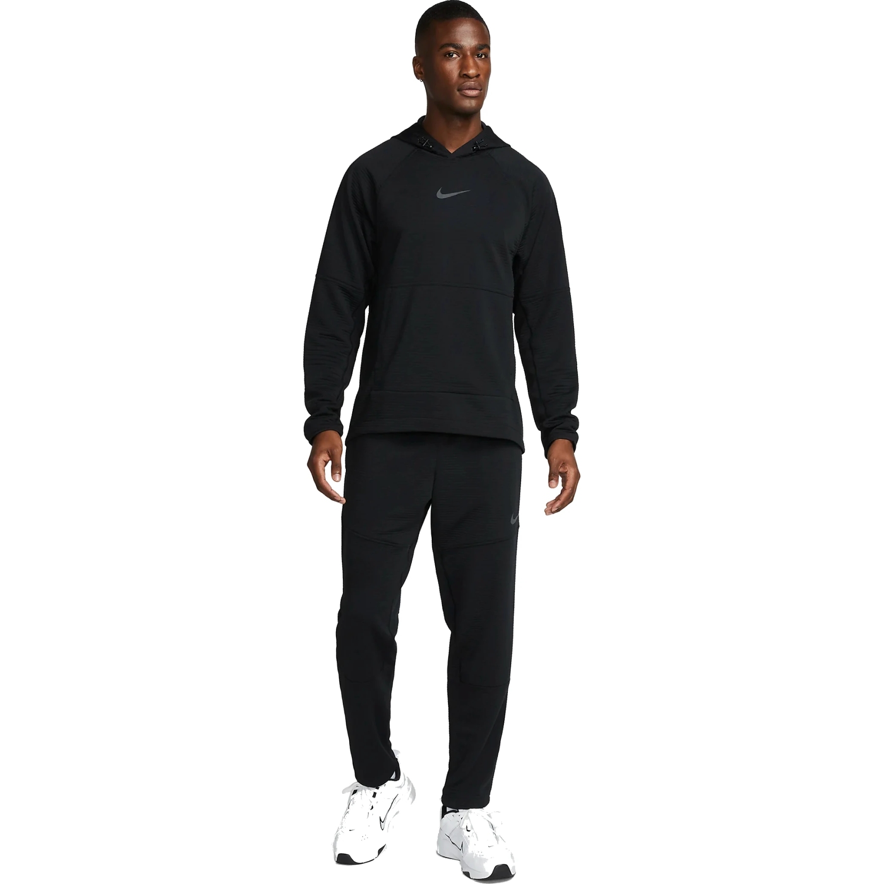Nike Pro Fleece Fitness Pants Men - black/iron grey DV9910-010